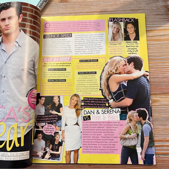 Gossip Girl and with Dolly Magazine - Blake Lively and Penn Badgley August 2009 - Picture 4 of 9